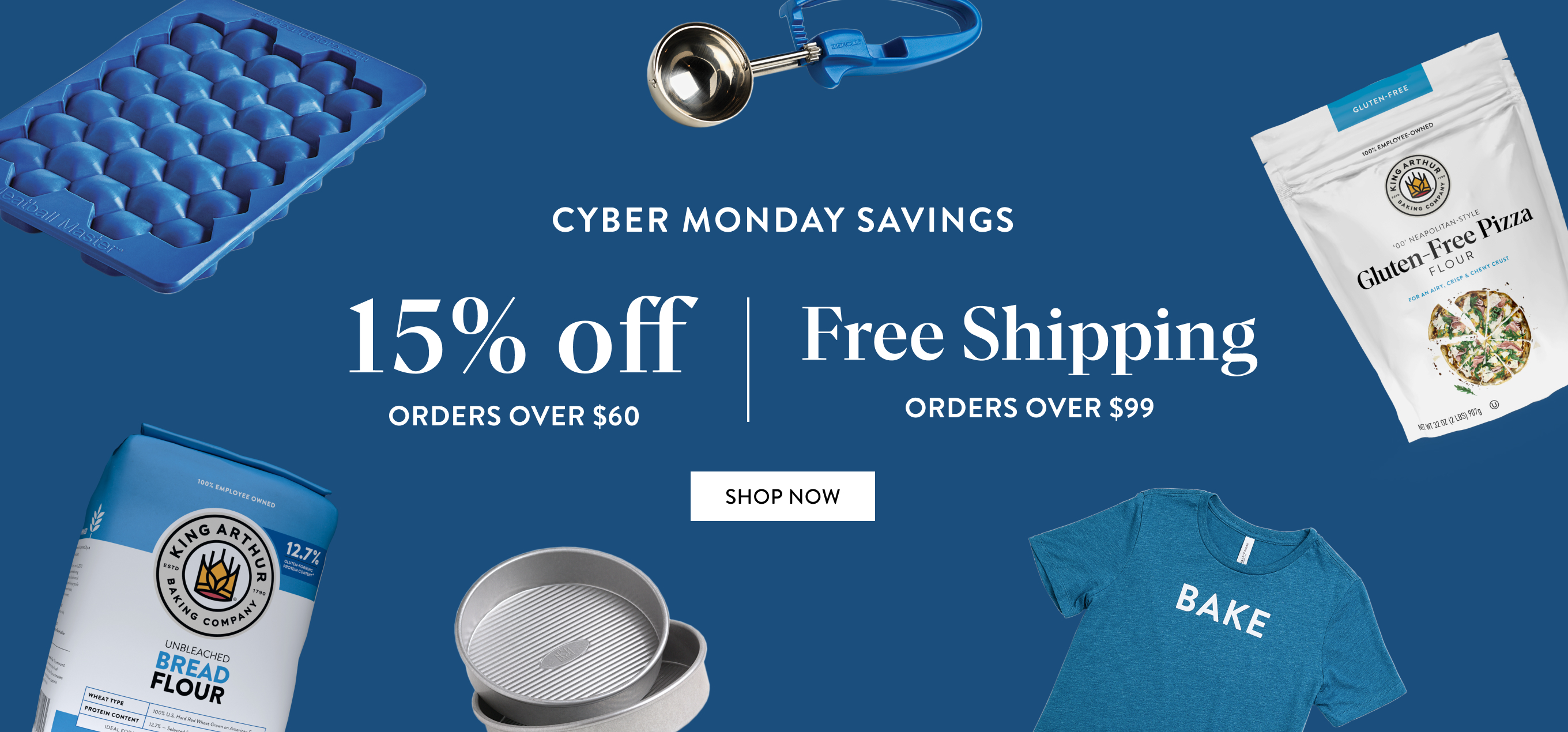 Spend $60, Save 15% - Spend $99, Free Shipping