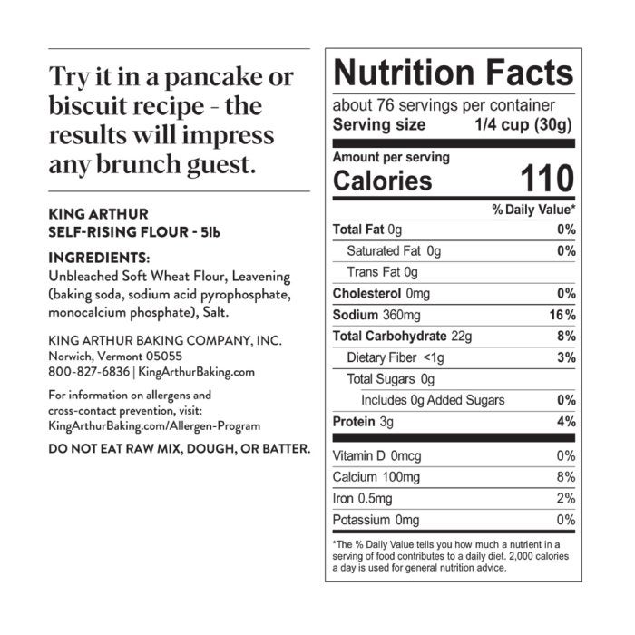 Nutrition Label