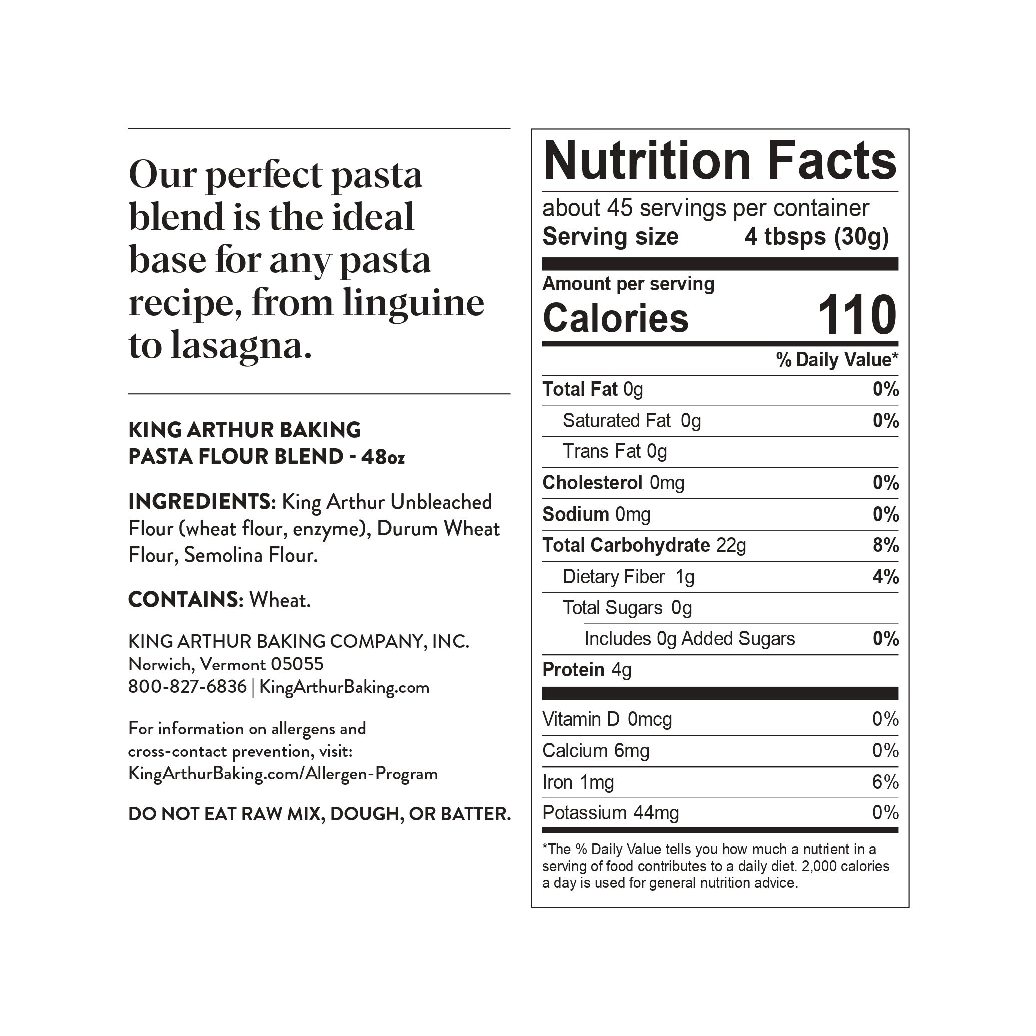 Nutrition Label