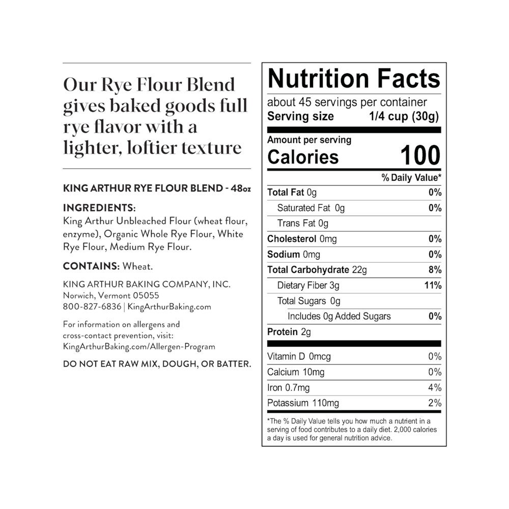 Nutrition Label