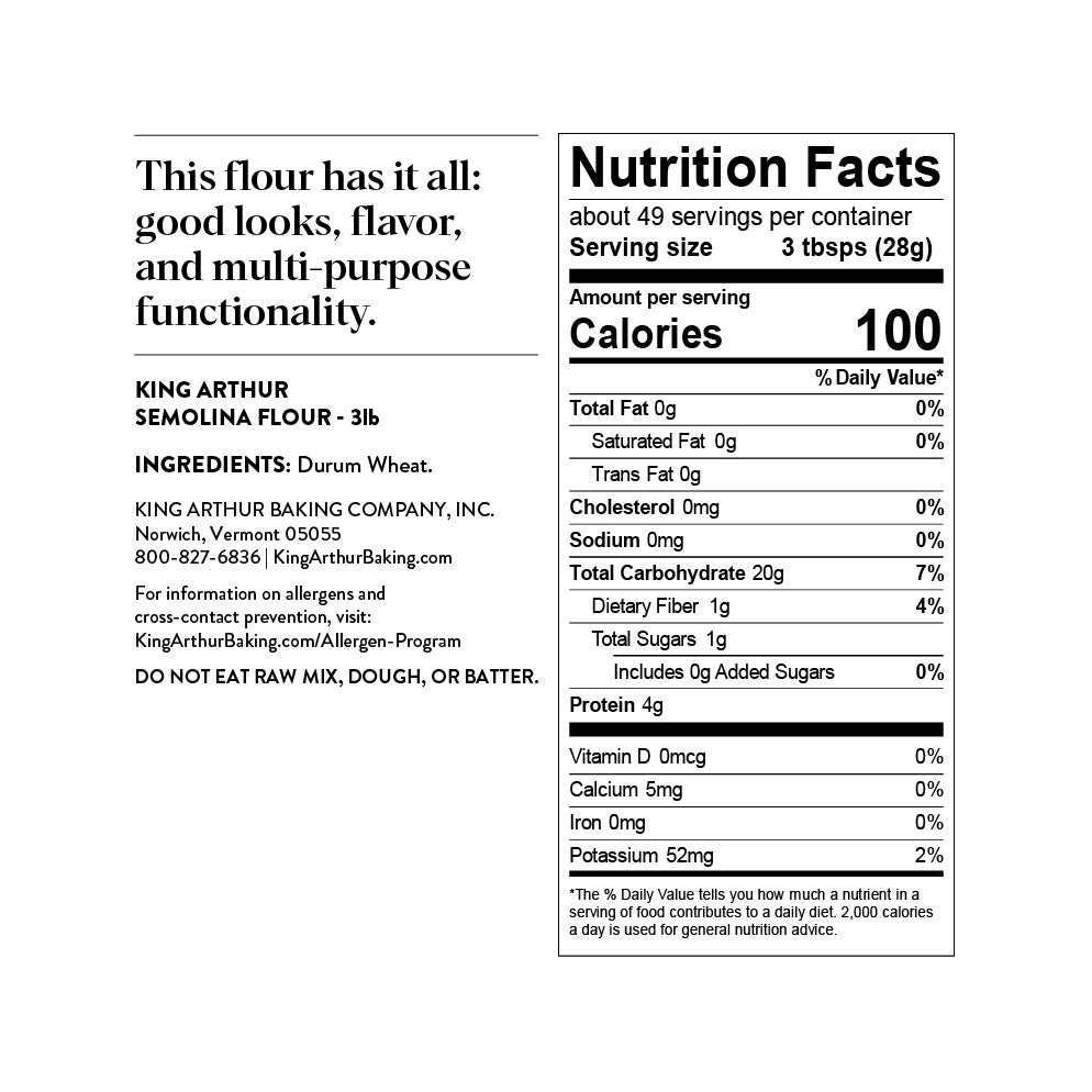 Nutrition Label