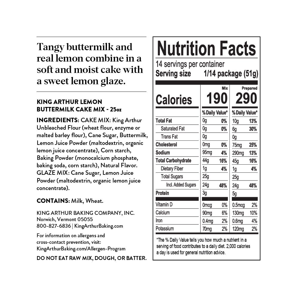 Nutrition Label