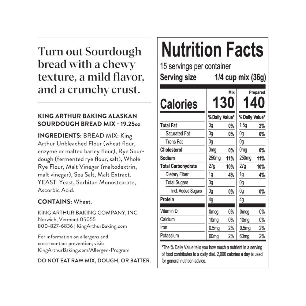 Nutrition Label