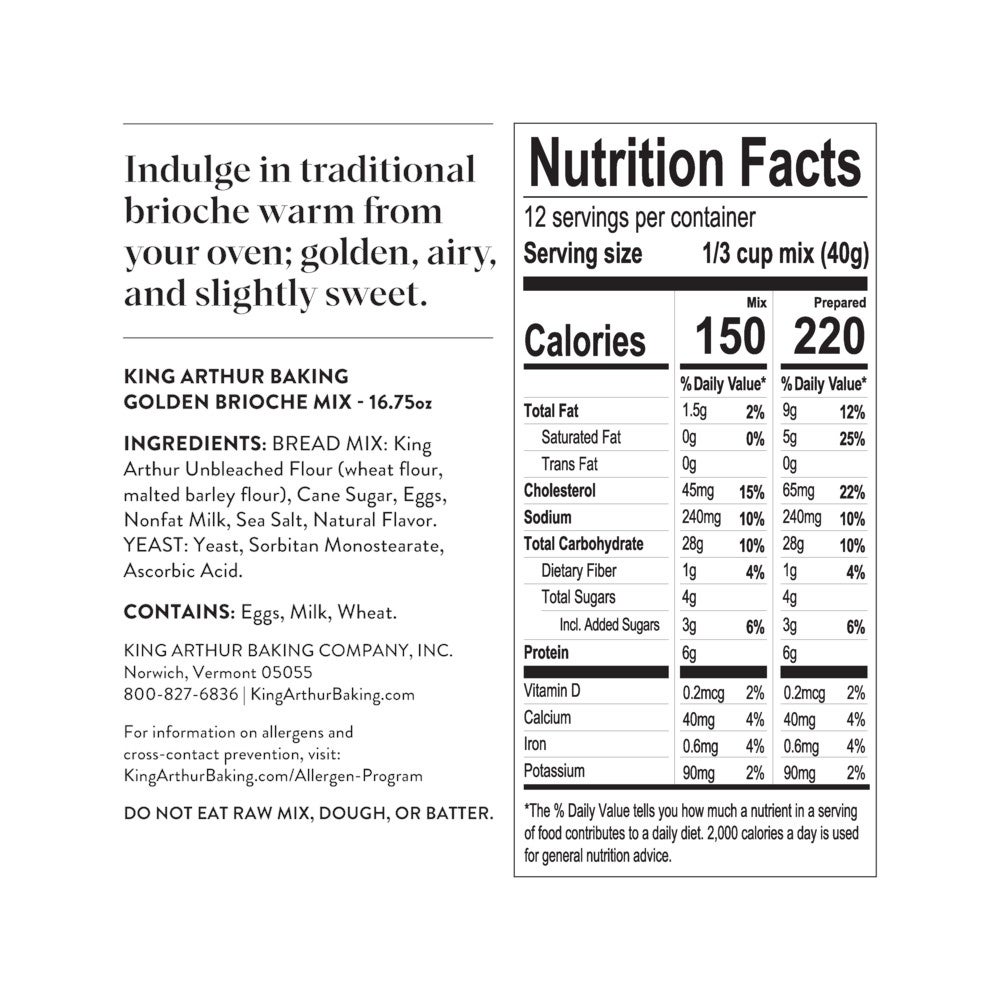 Nutrition Label