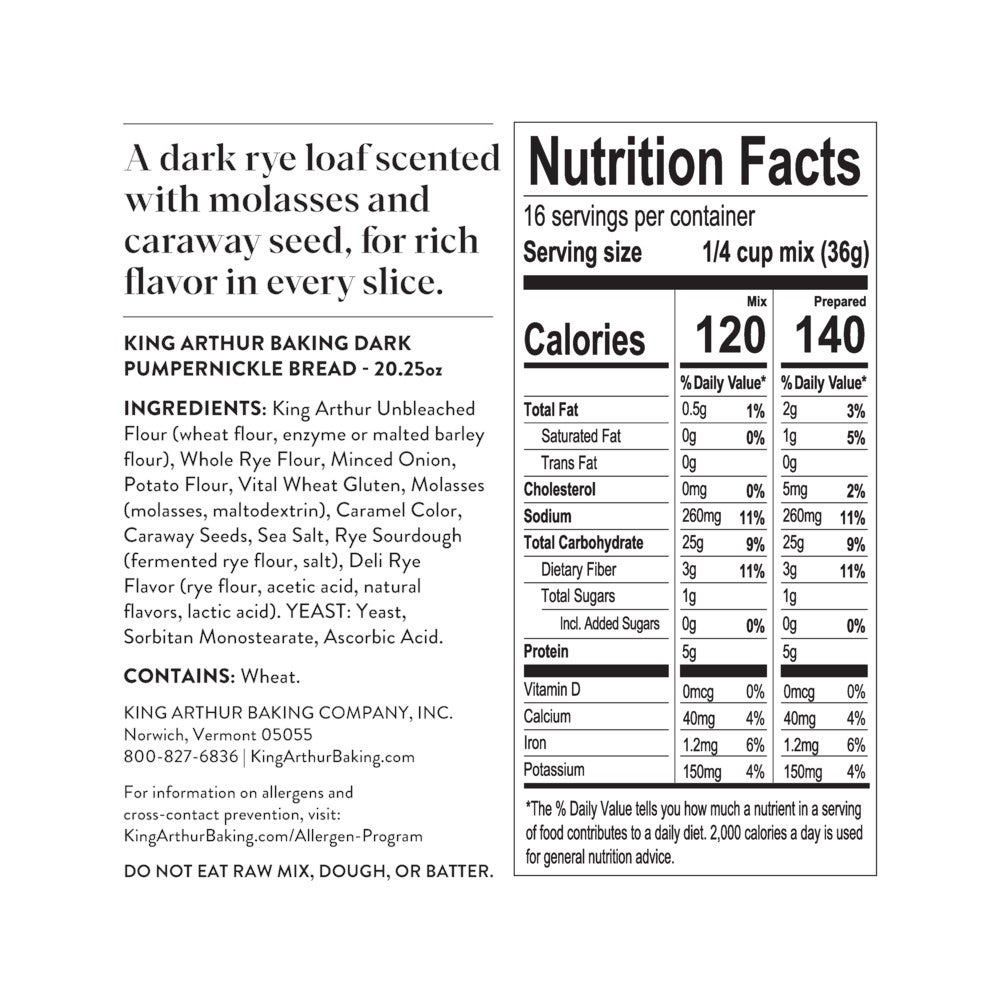 Nutrition Label