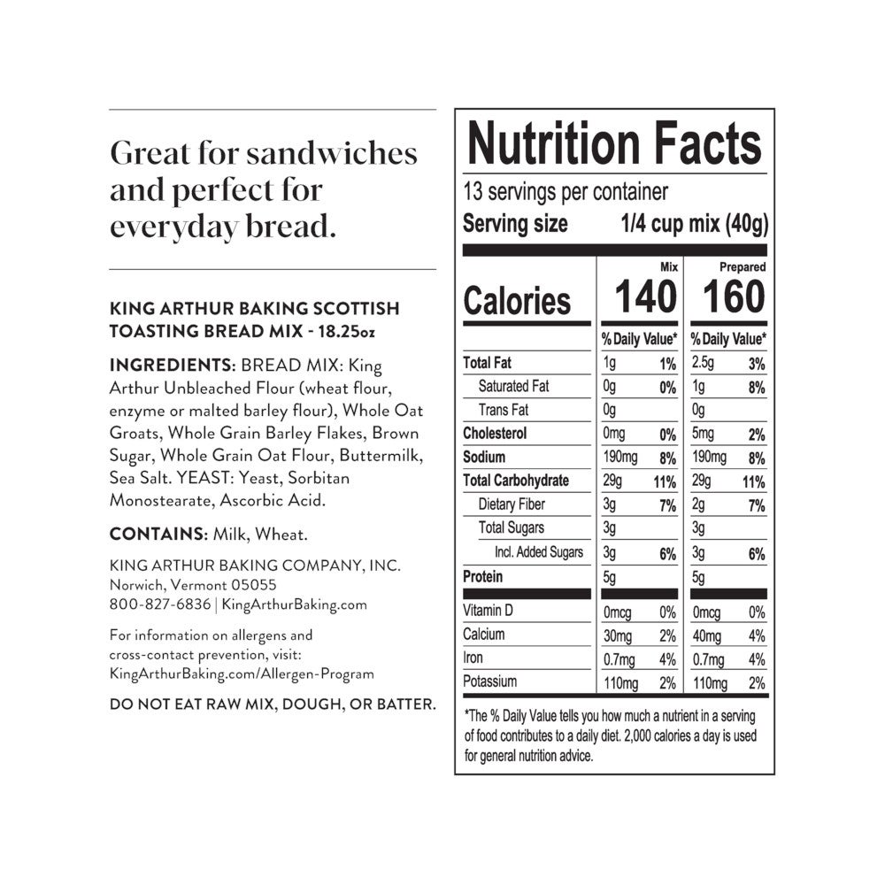 Nutrition Label