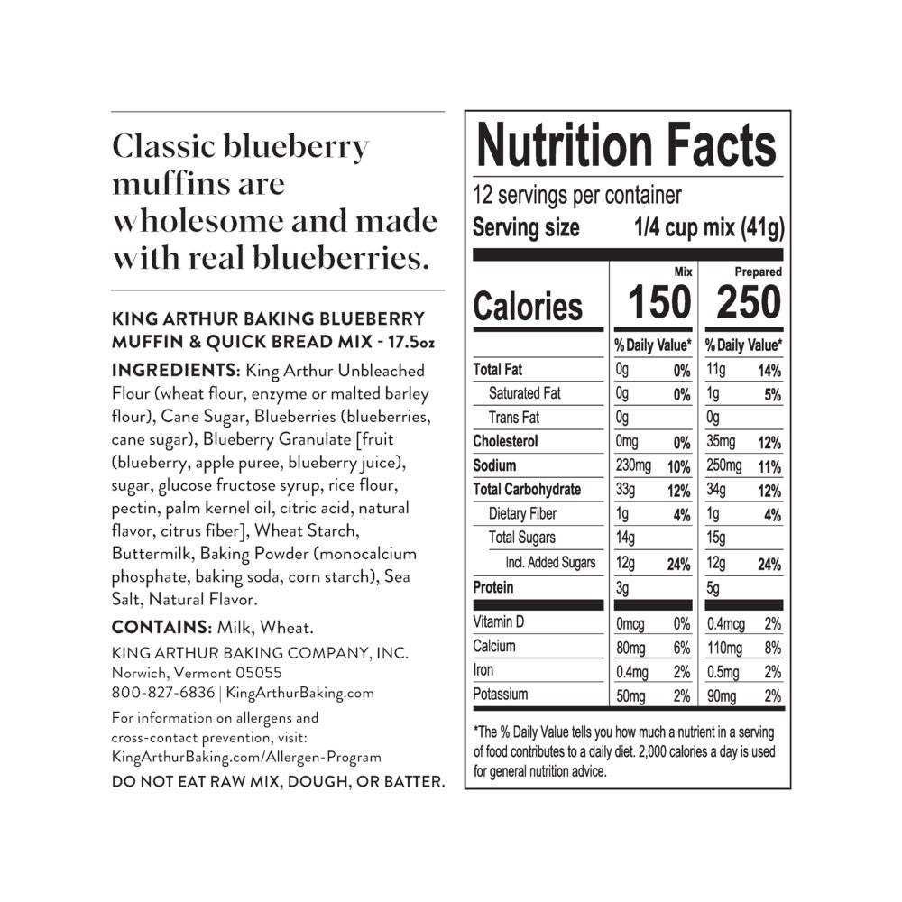 Nutrition Label