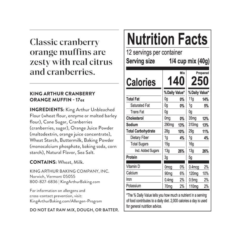 Nutrition Label