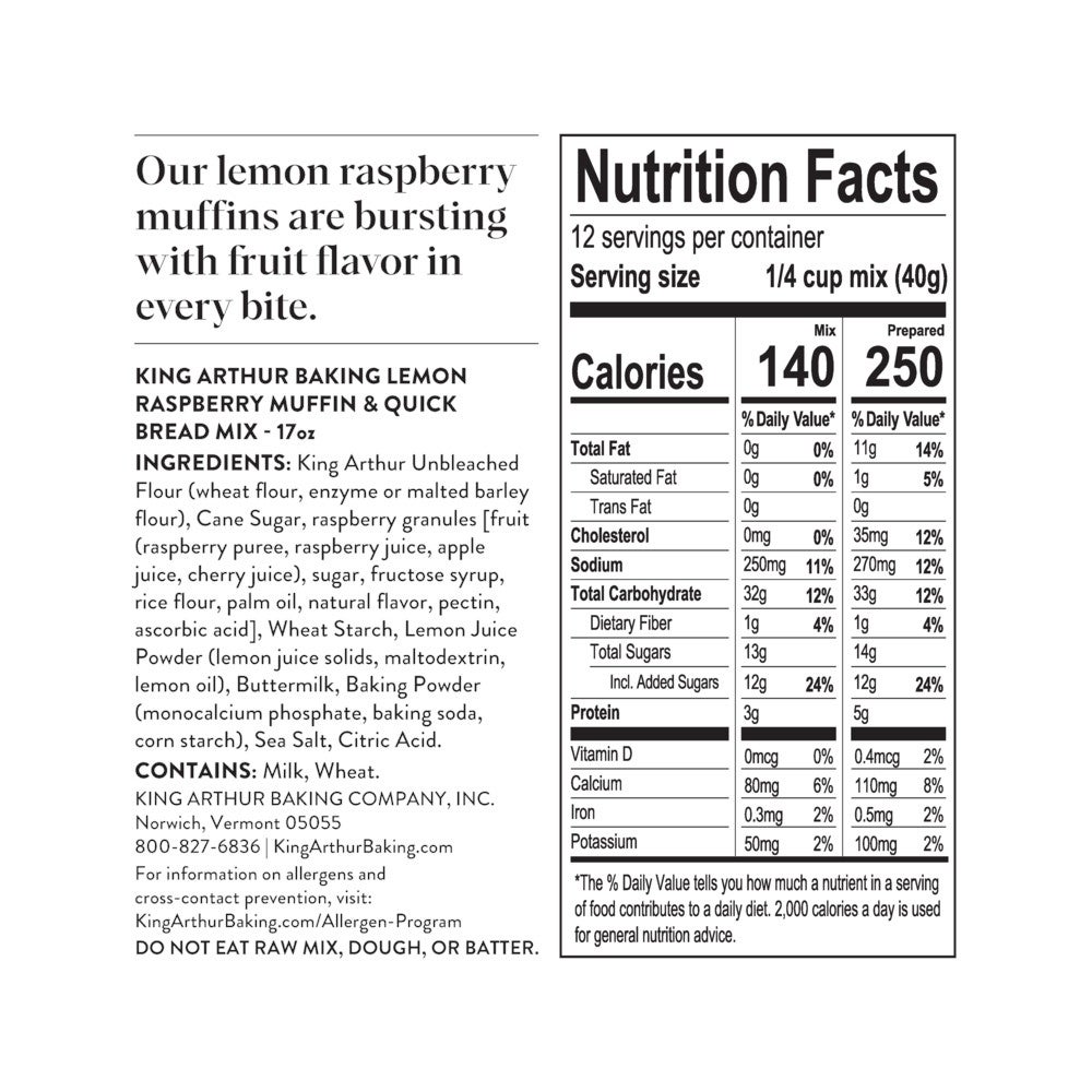 Nutrition Label