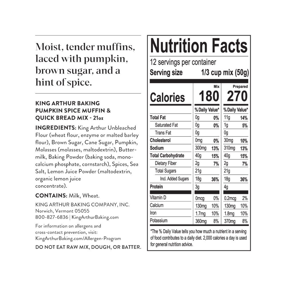 Nutrition Label