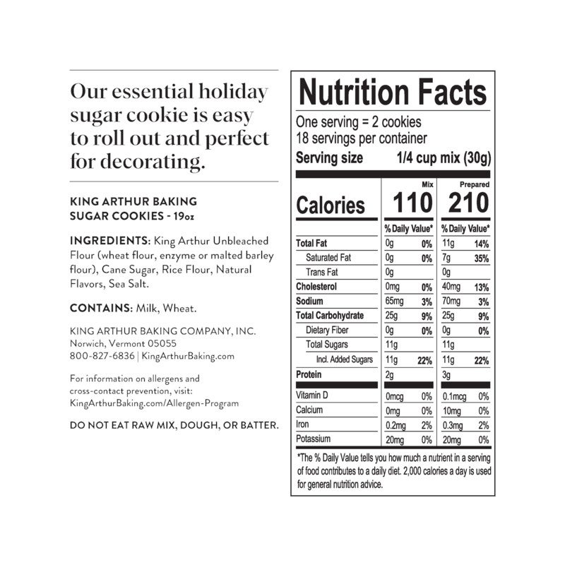 Nutrition Label