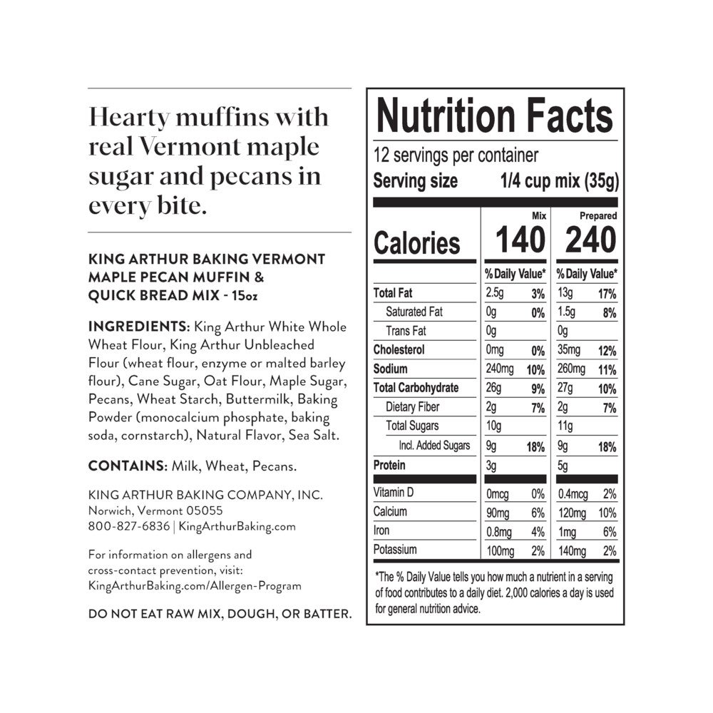 Nutrition Label