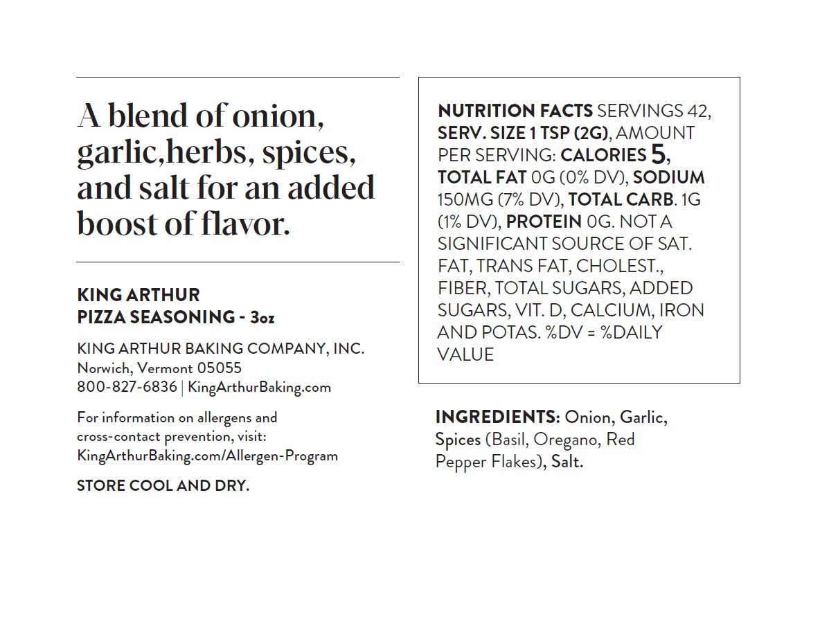 Nutrition Label