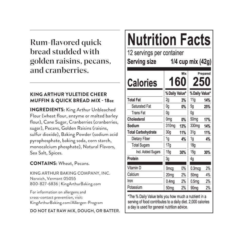 Nutrition Label