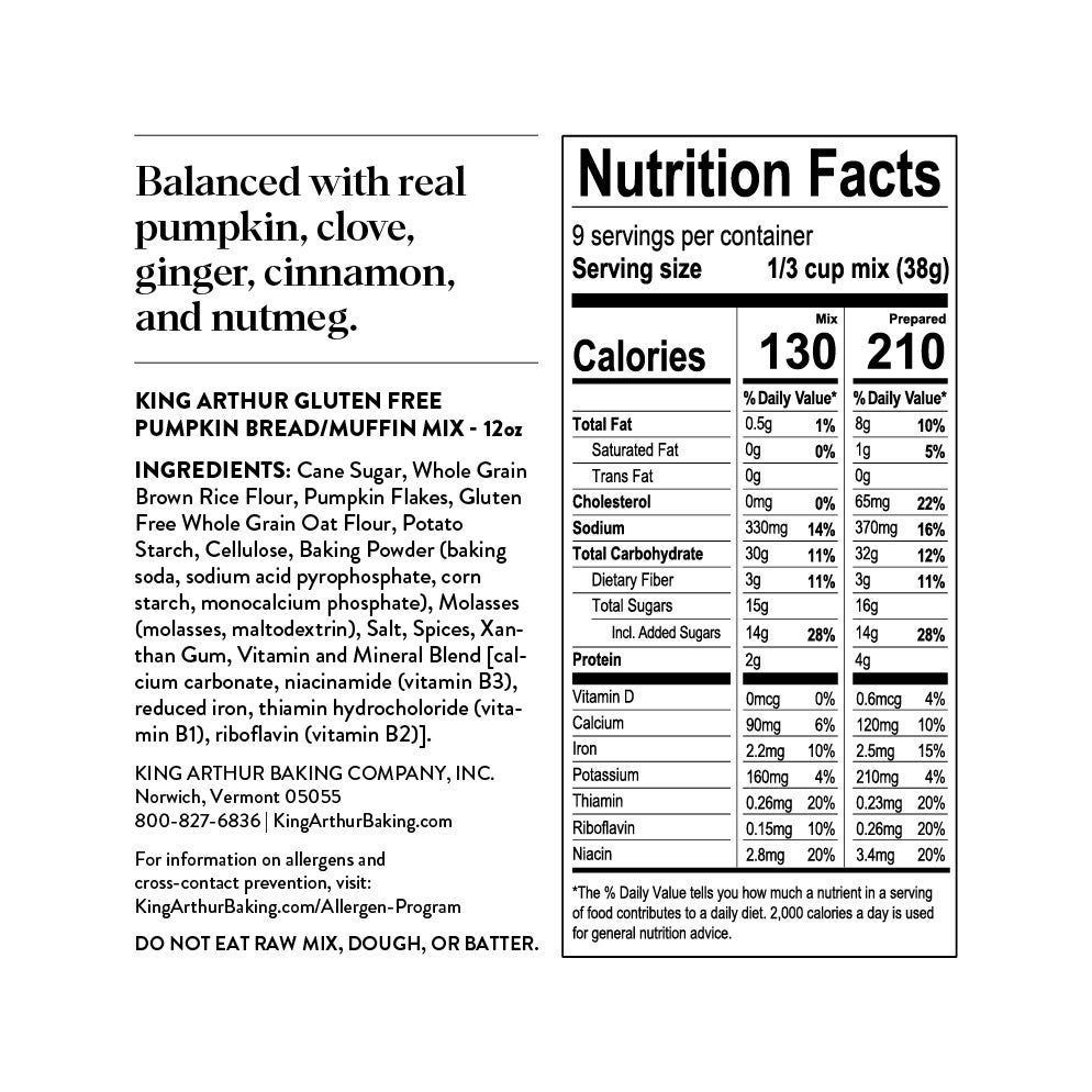 Nutrition Label