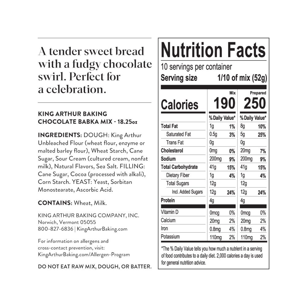 Nutrition Label