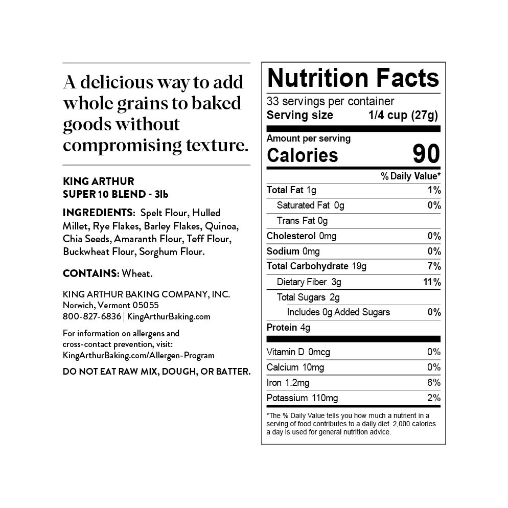 Nutrition Label