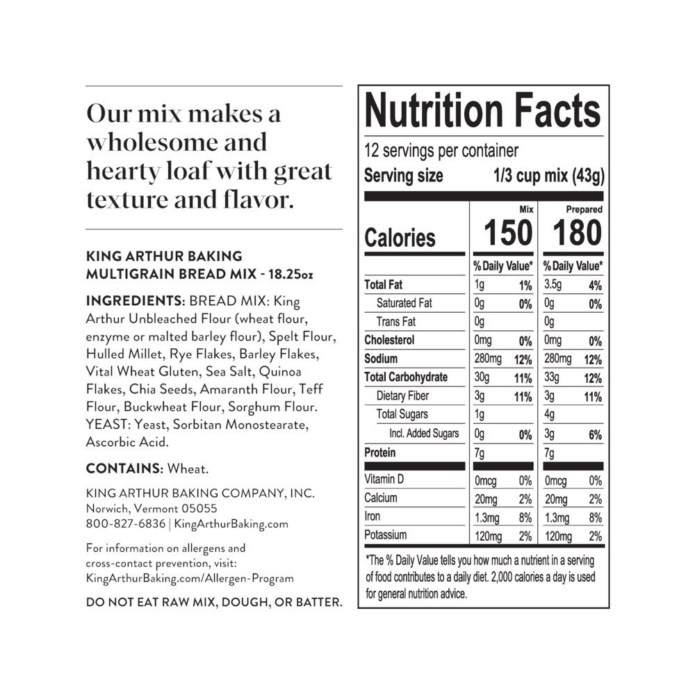 Nutrition Label
