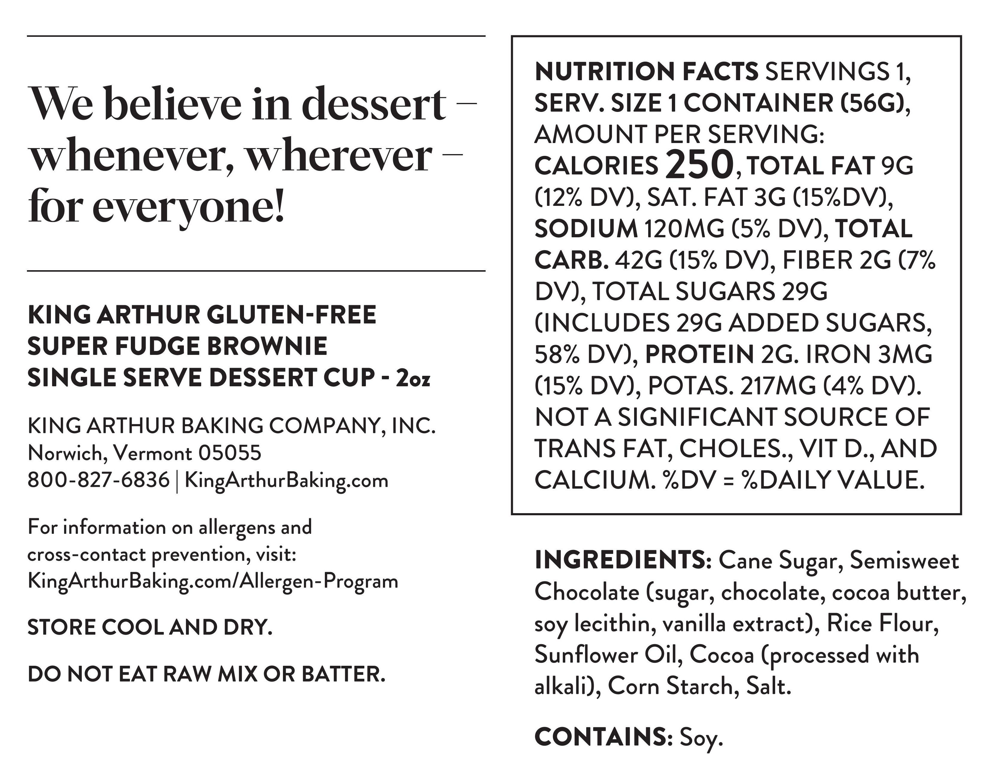 Nutrition Label