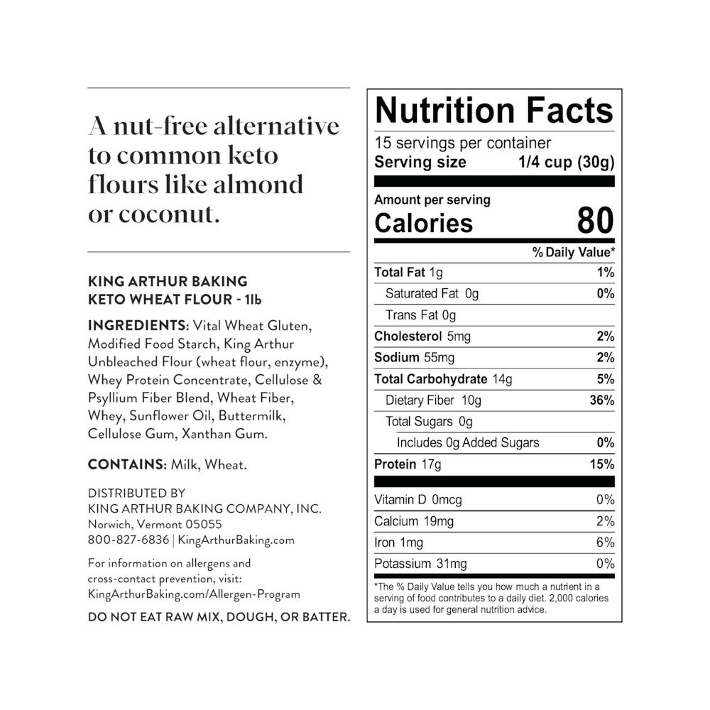 Keto Wheat Flour King Arthur Baking Company