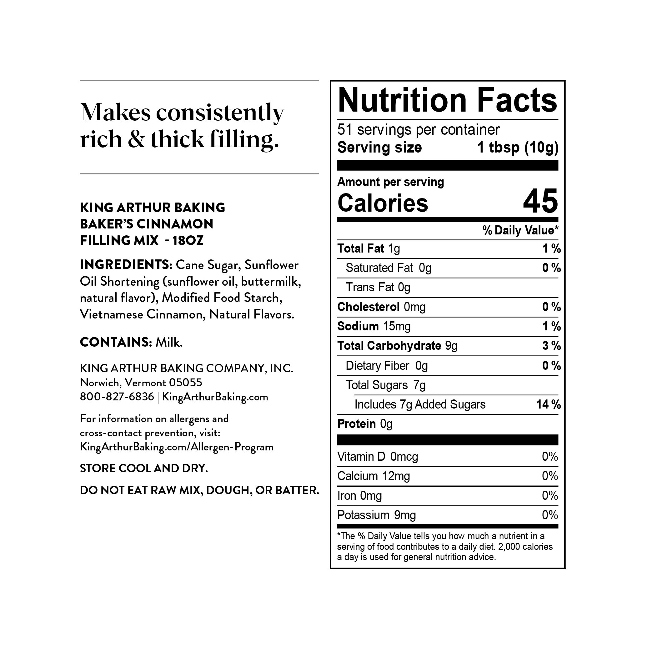 Nutrition Label