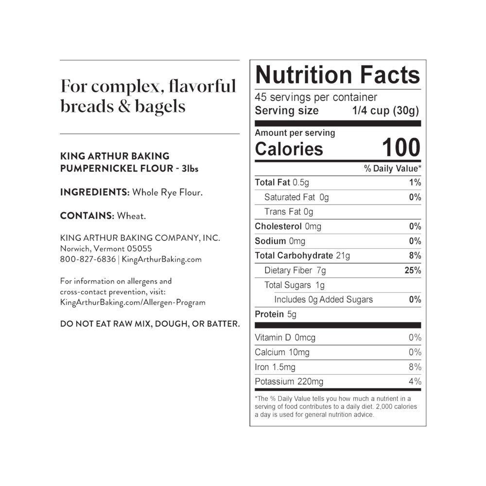 Nutrition Label