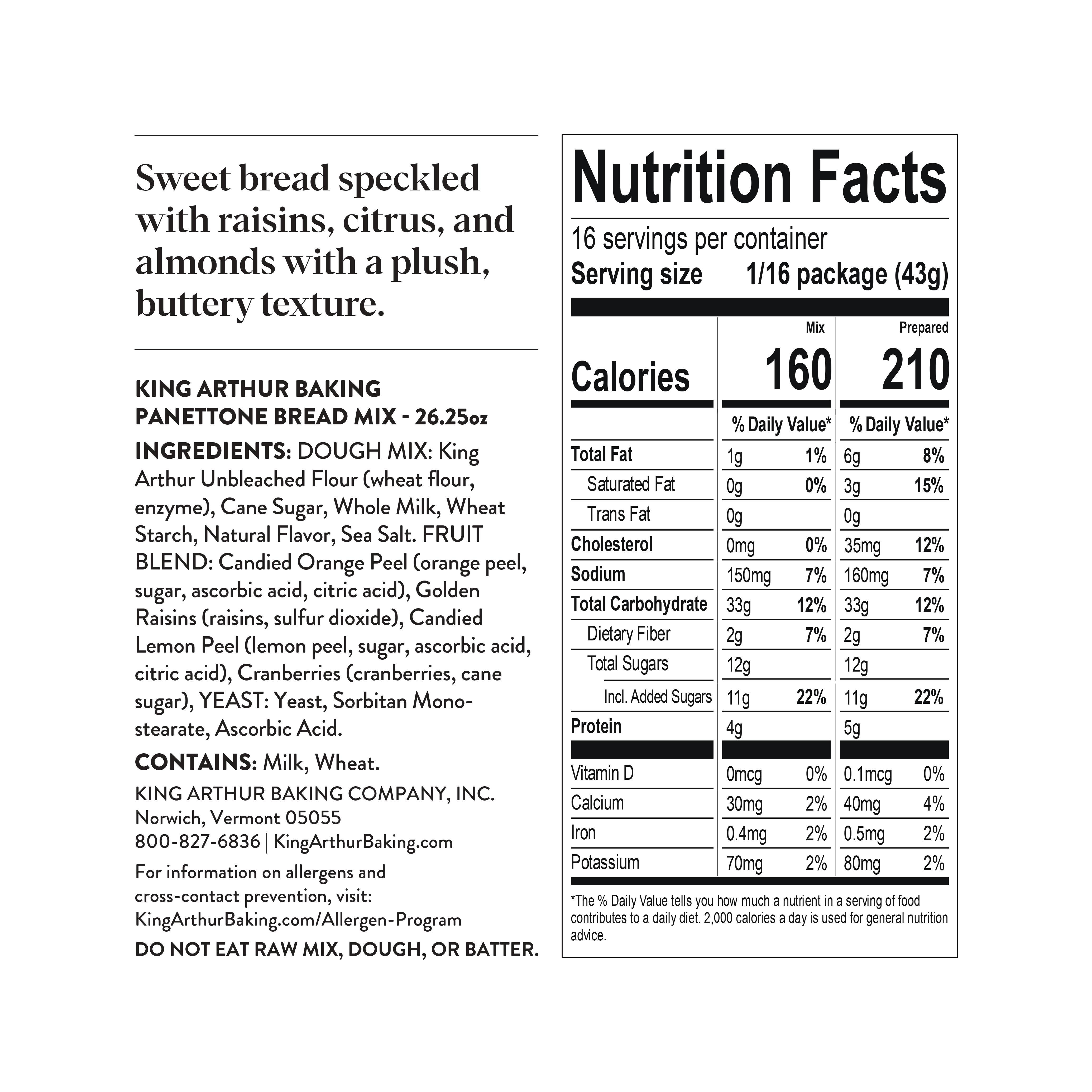 Nutrition Label