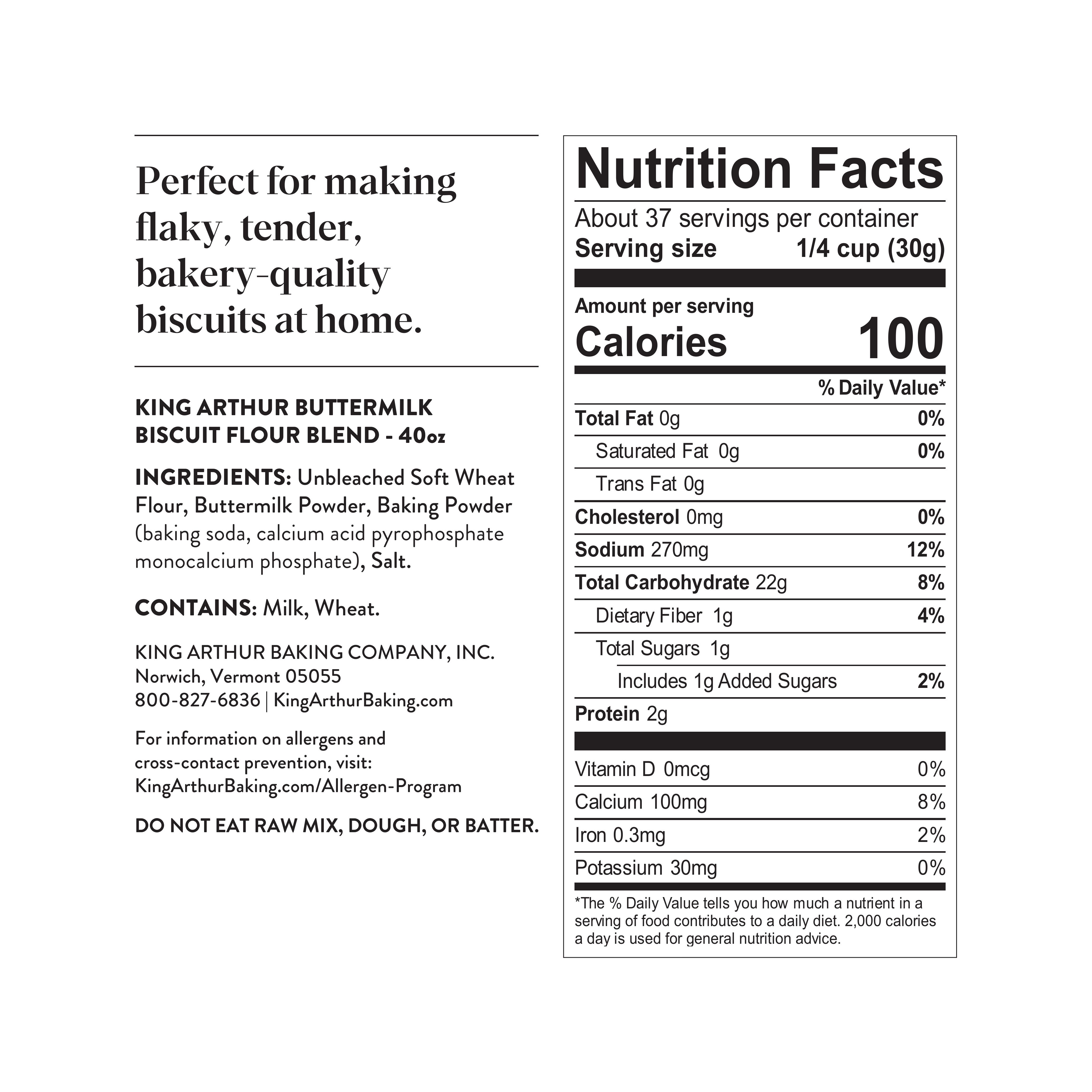 Nutrition Label