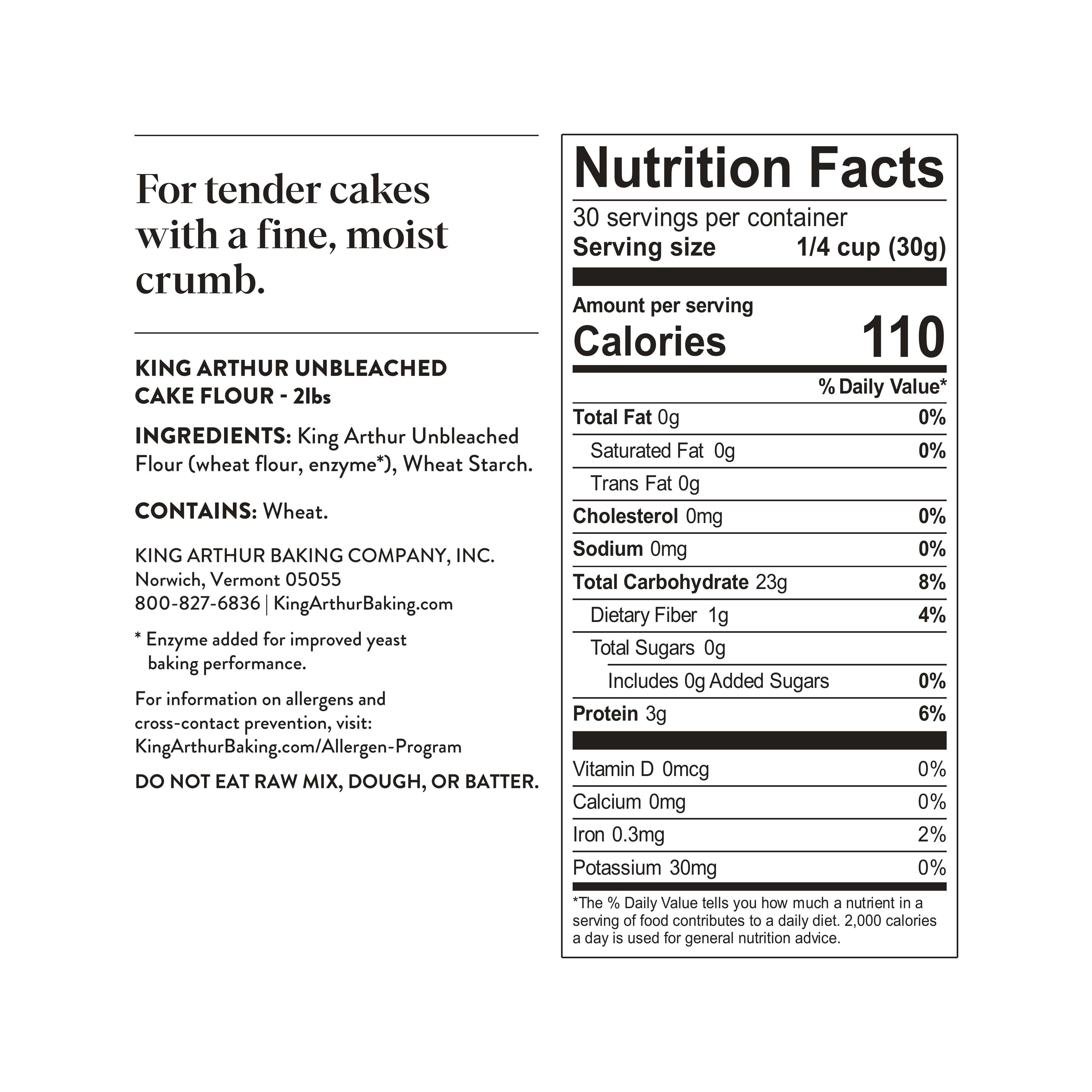 Nutrition Label