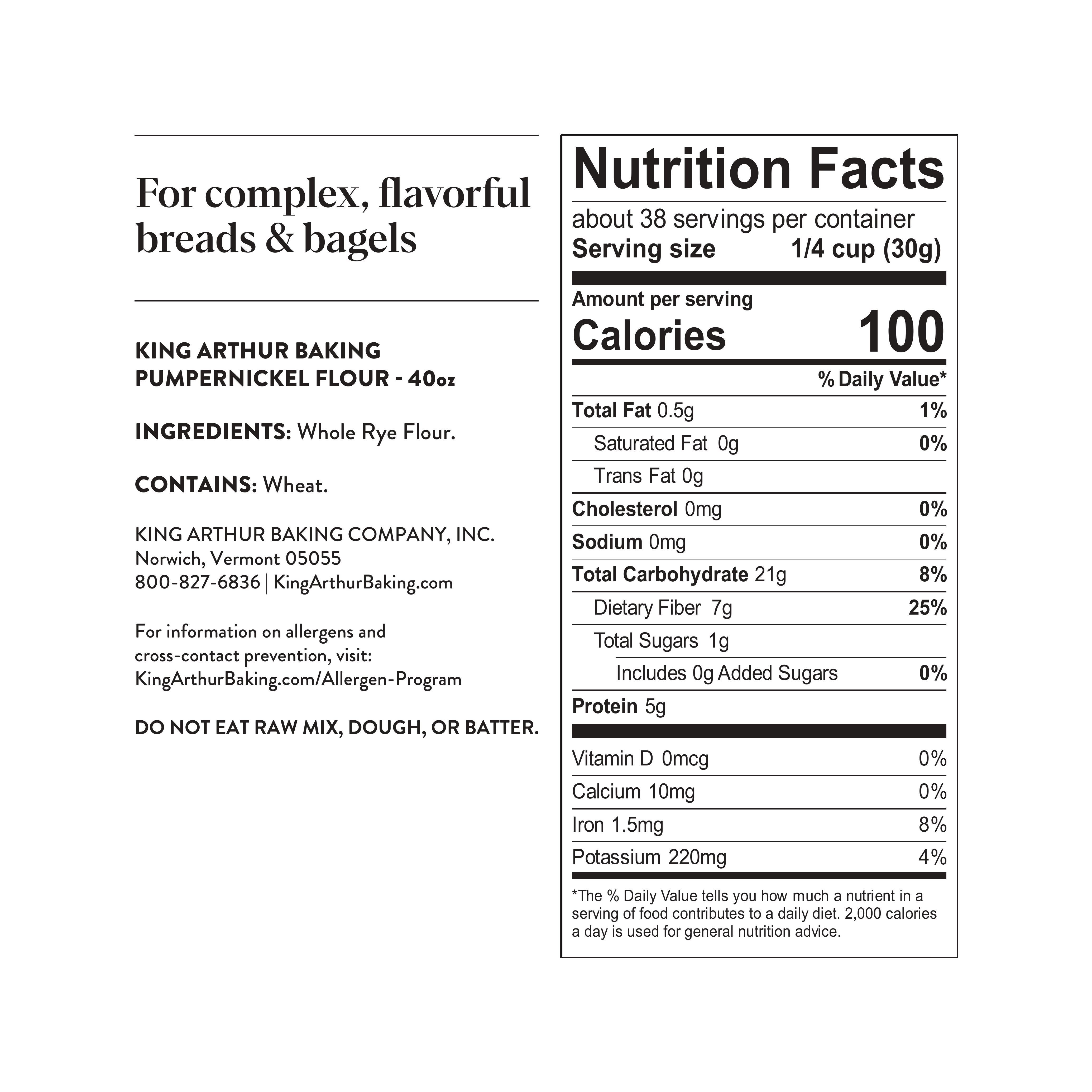 Nutrition Label
