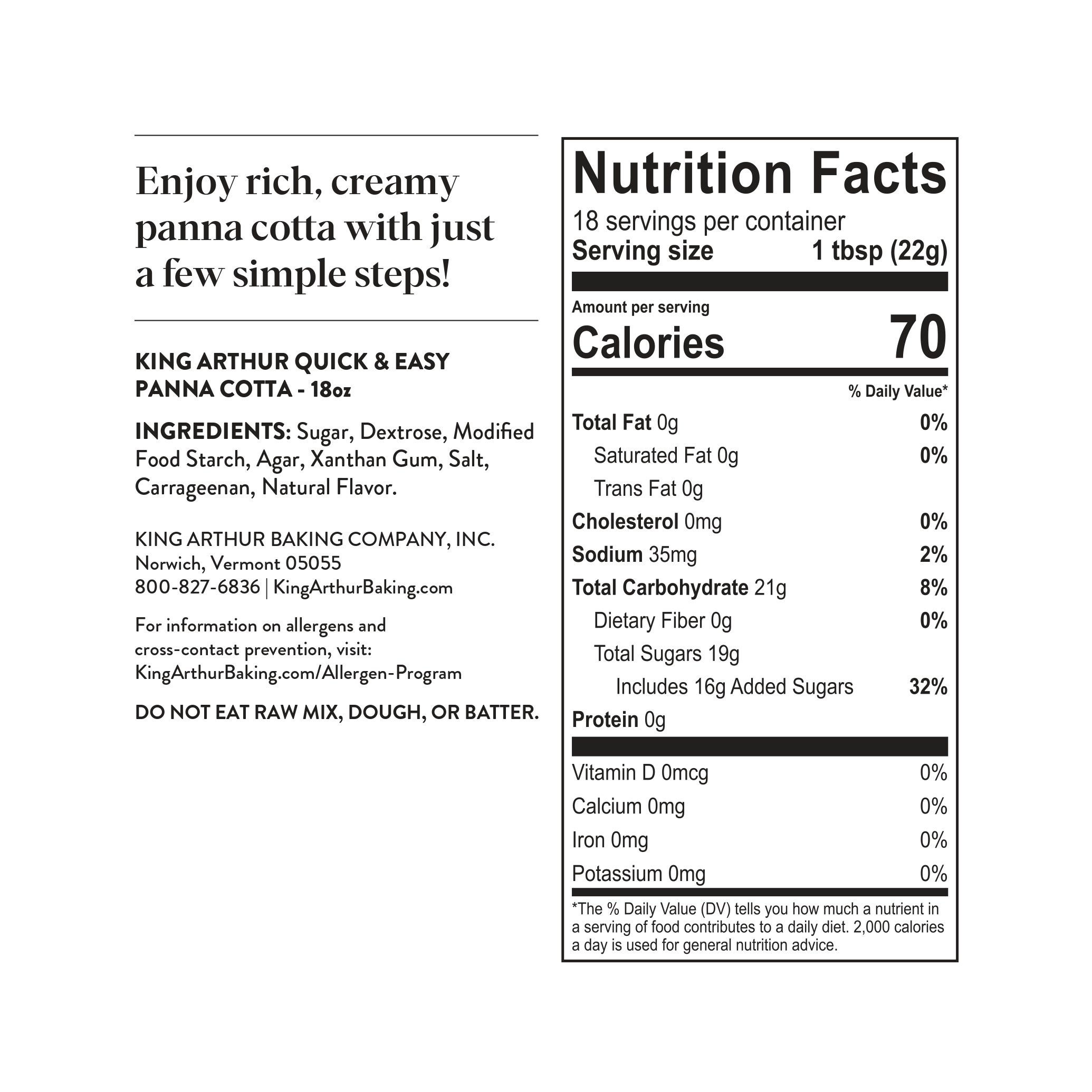 Nutrition Label