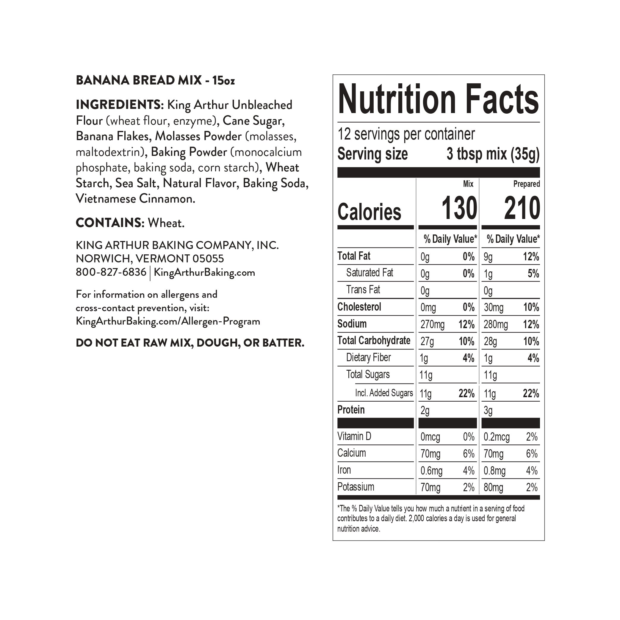 Nutrition Label