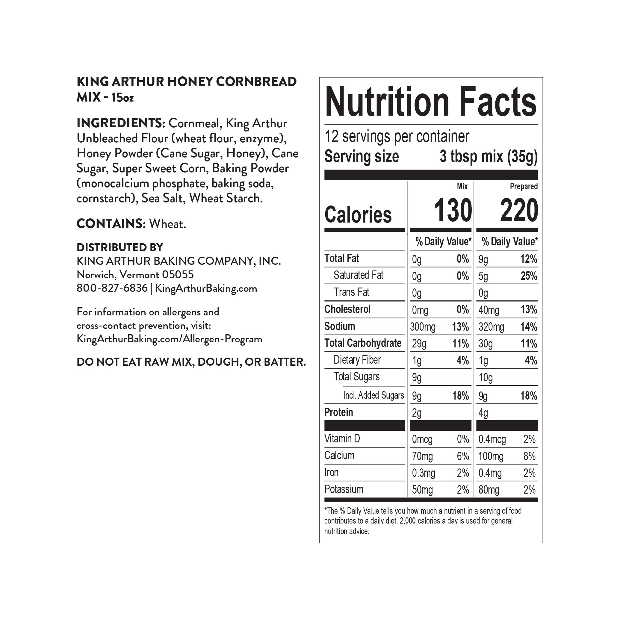 Nutrition Label