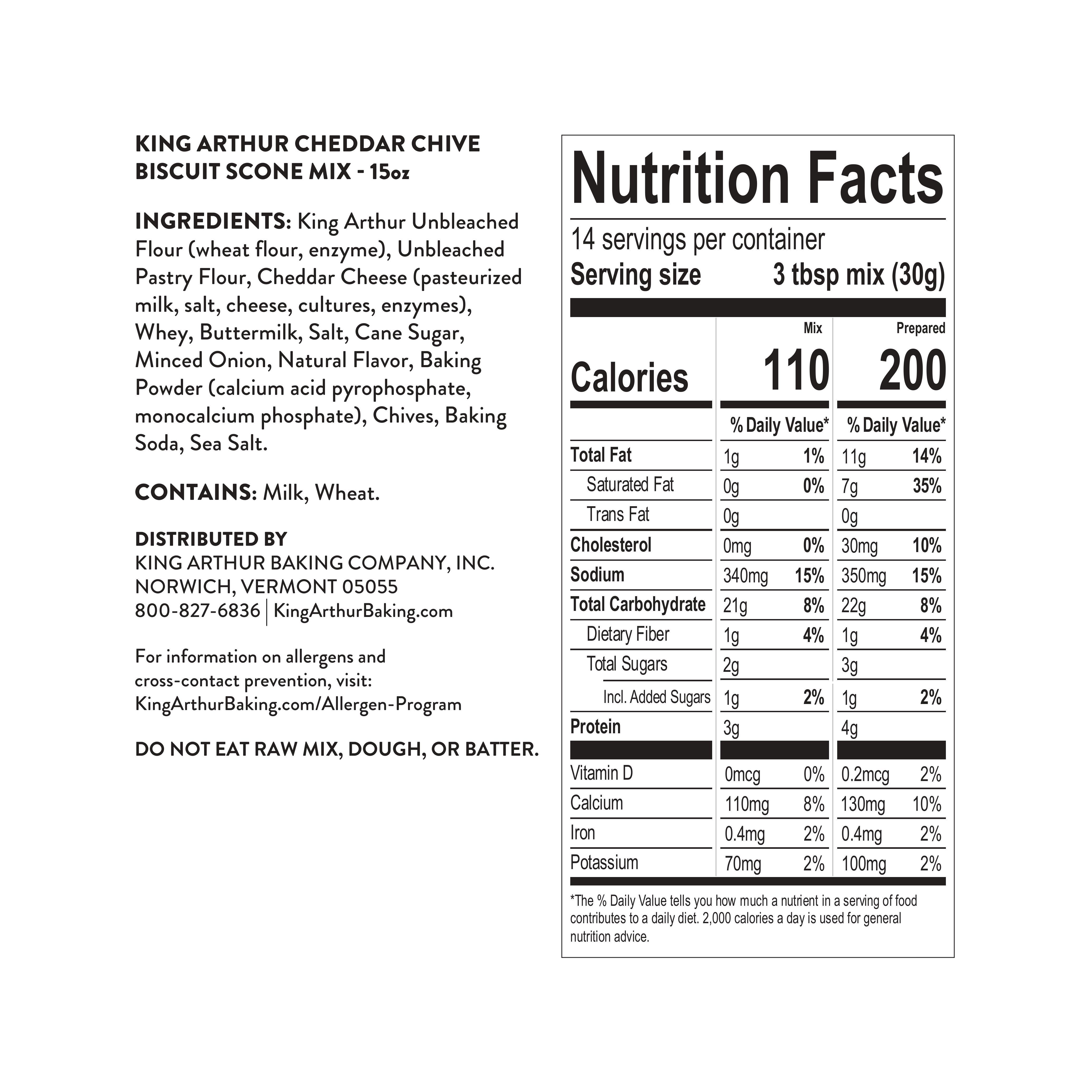 Nutrition Label