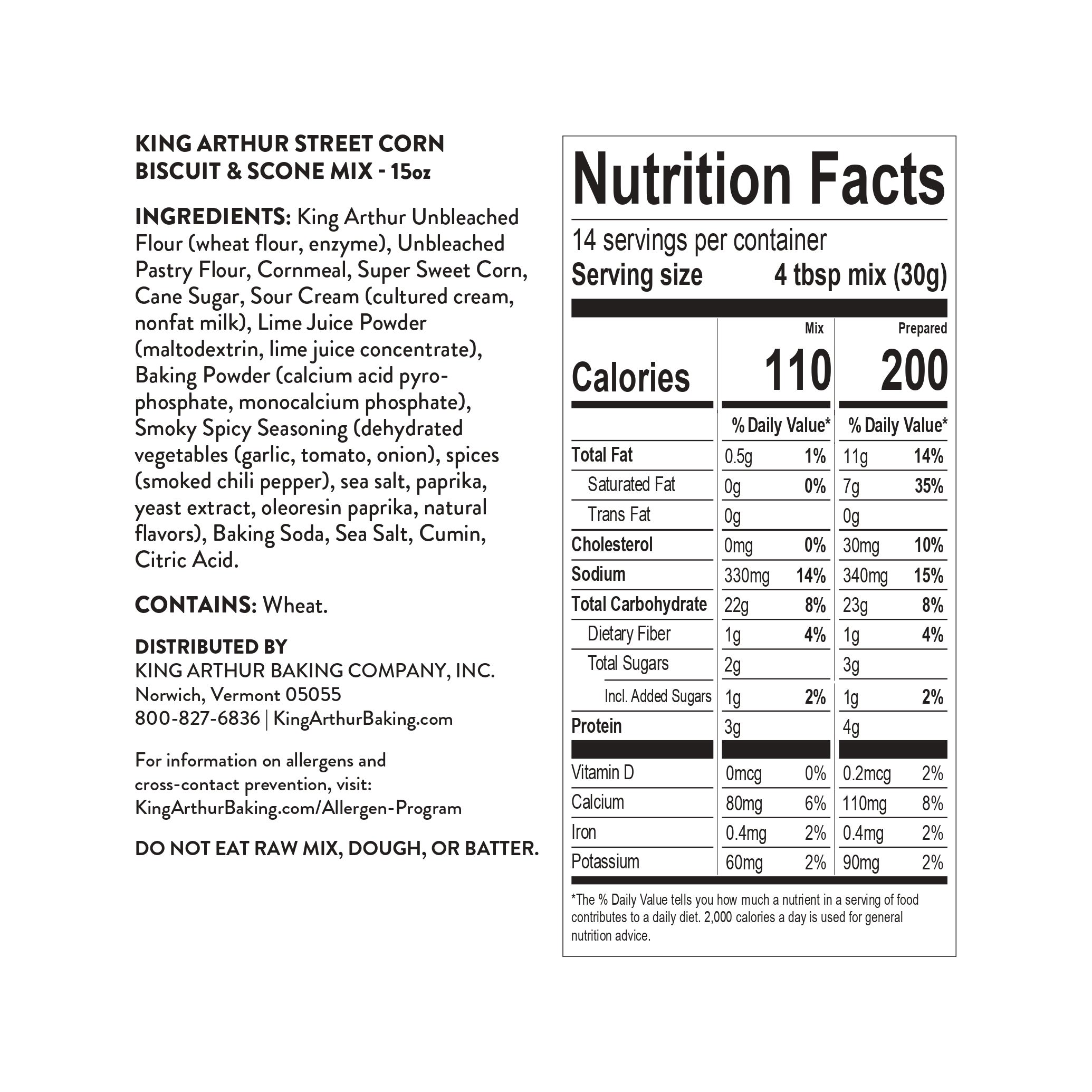 Nutrition Label