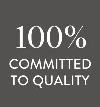 100% Committed to Quality